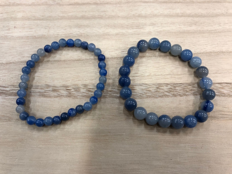 Pulsera Cuarzo Azul bola